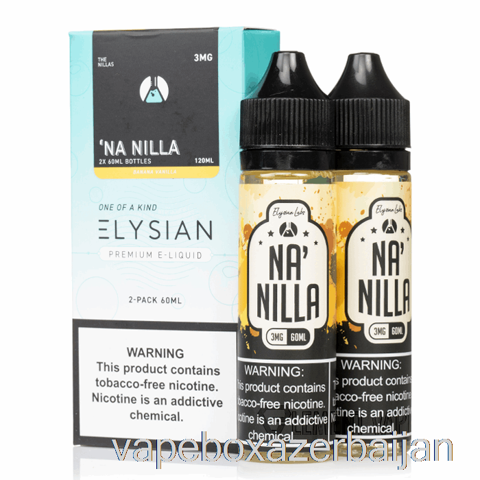 Vape Box Azerbaijan Na'Nilla - Elysian Labs - 120mL 3mg